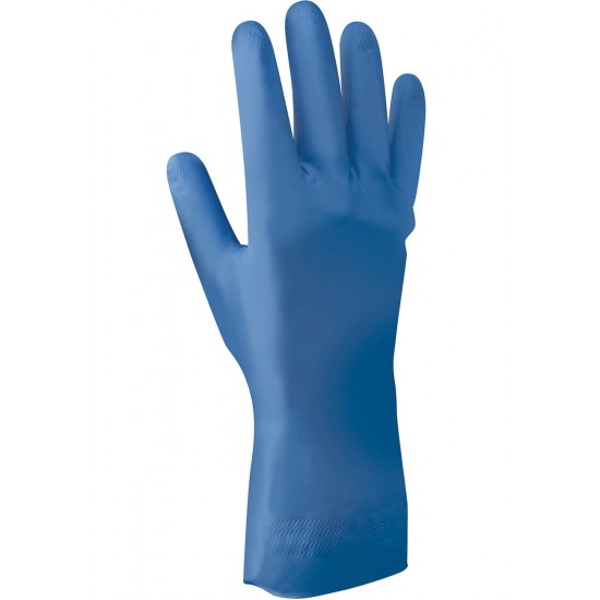Chemical-Grade Flocked Reusable Gloves 